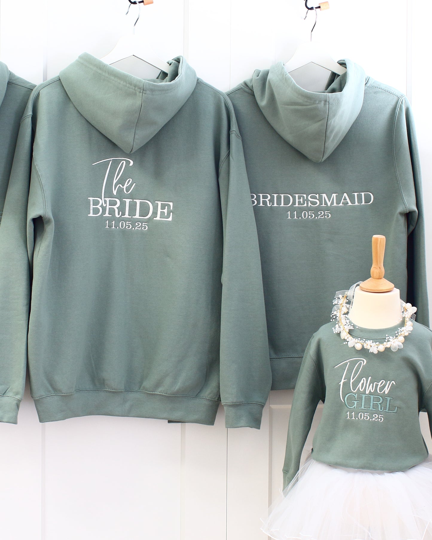 NEW - The Bride zipped hoodie