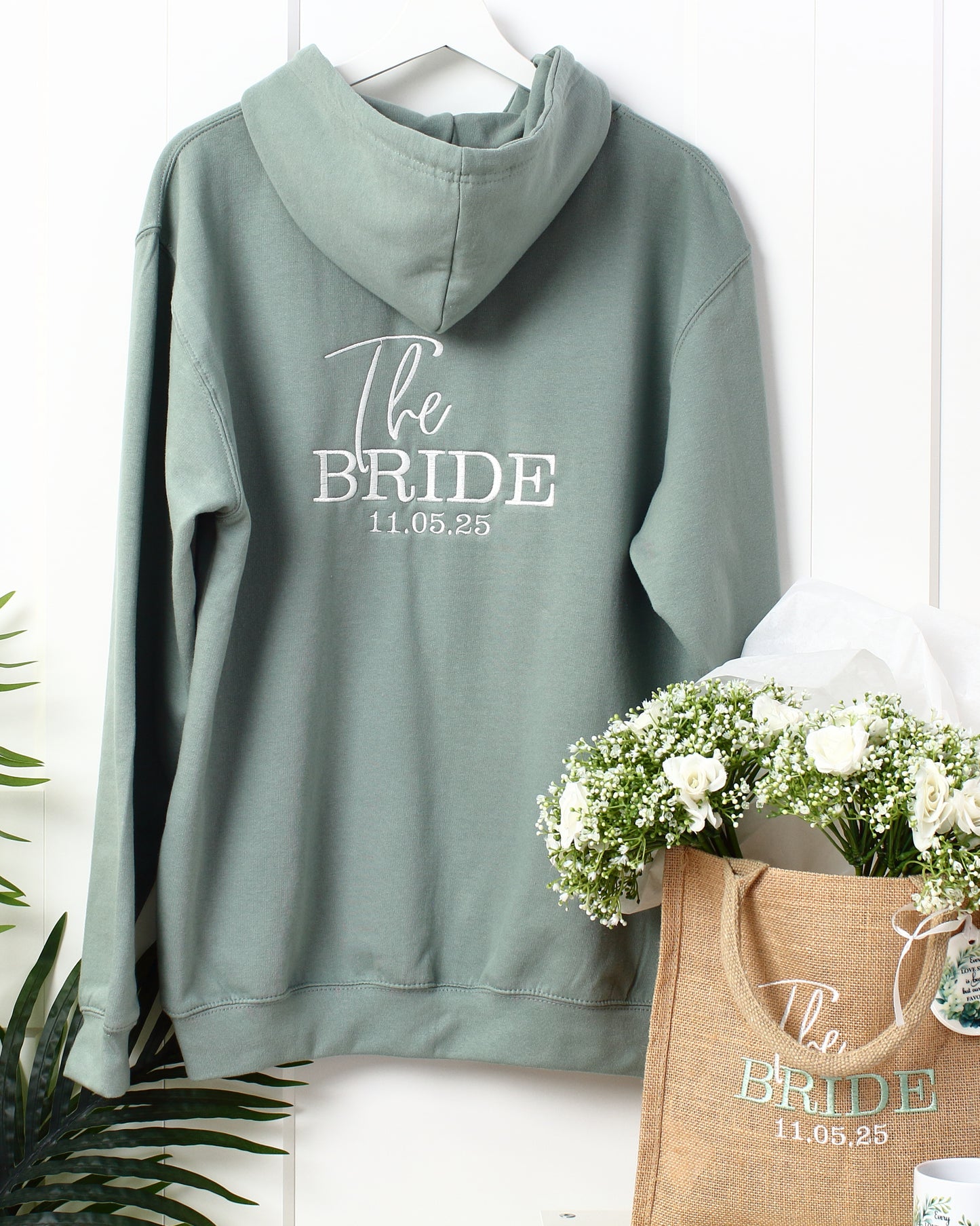 NEW - The Bride zipped hoodie