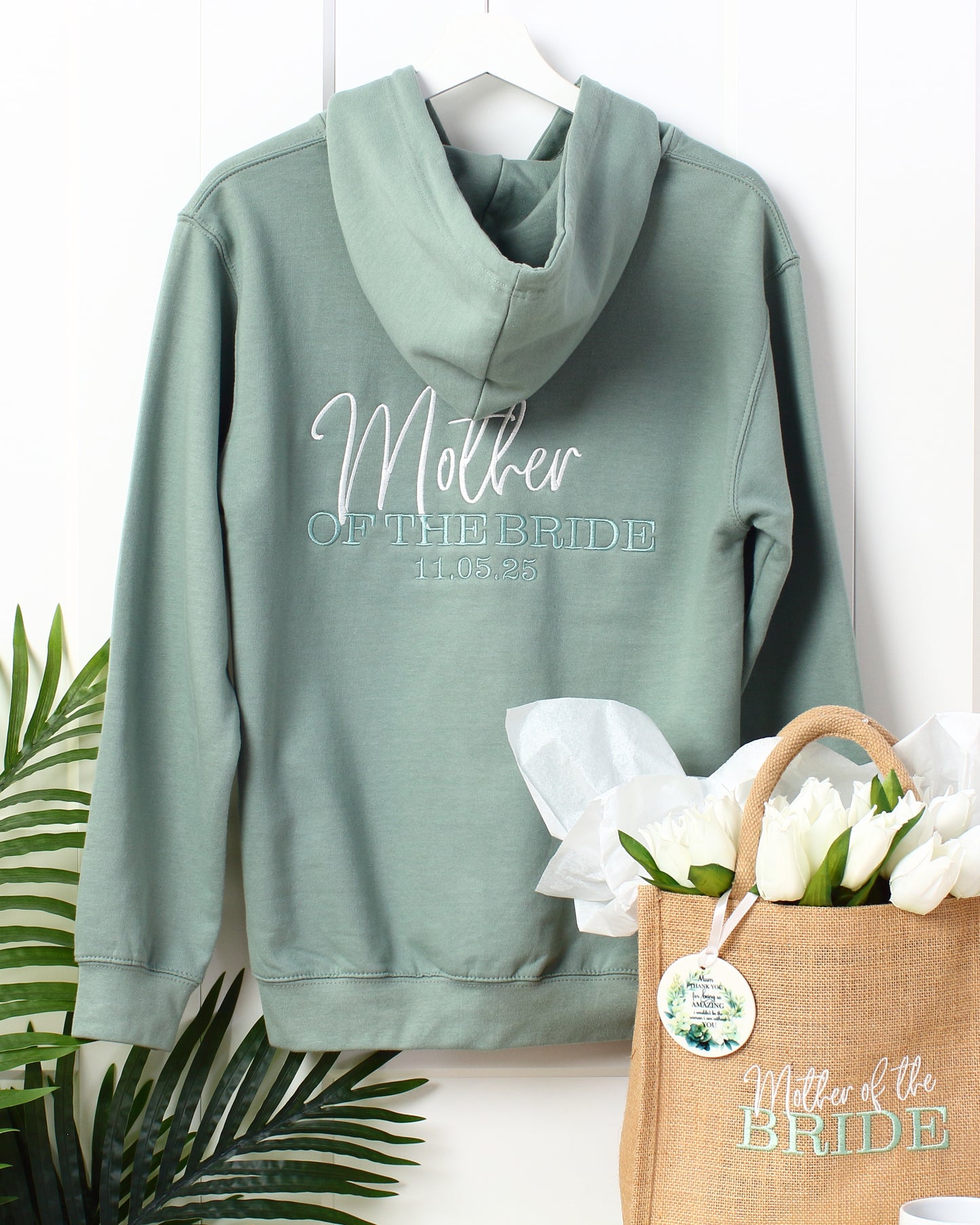 NEW - Mother of the Bride/Groom zipped hoodie