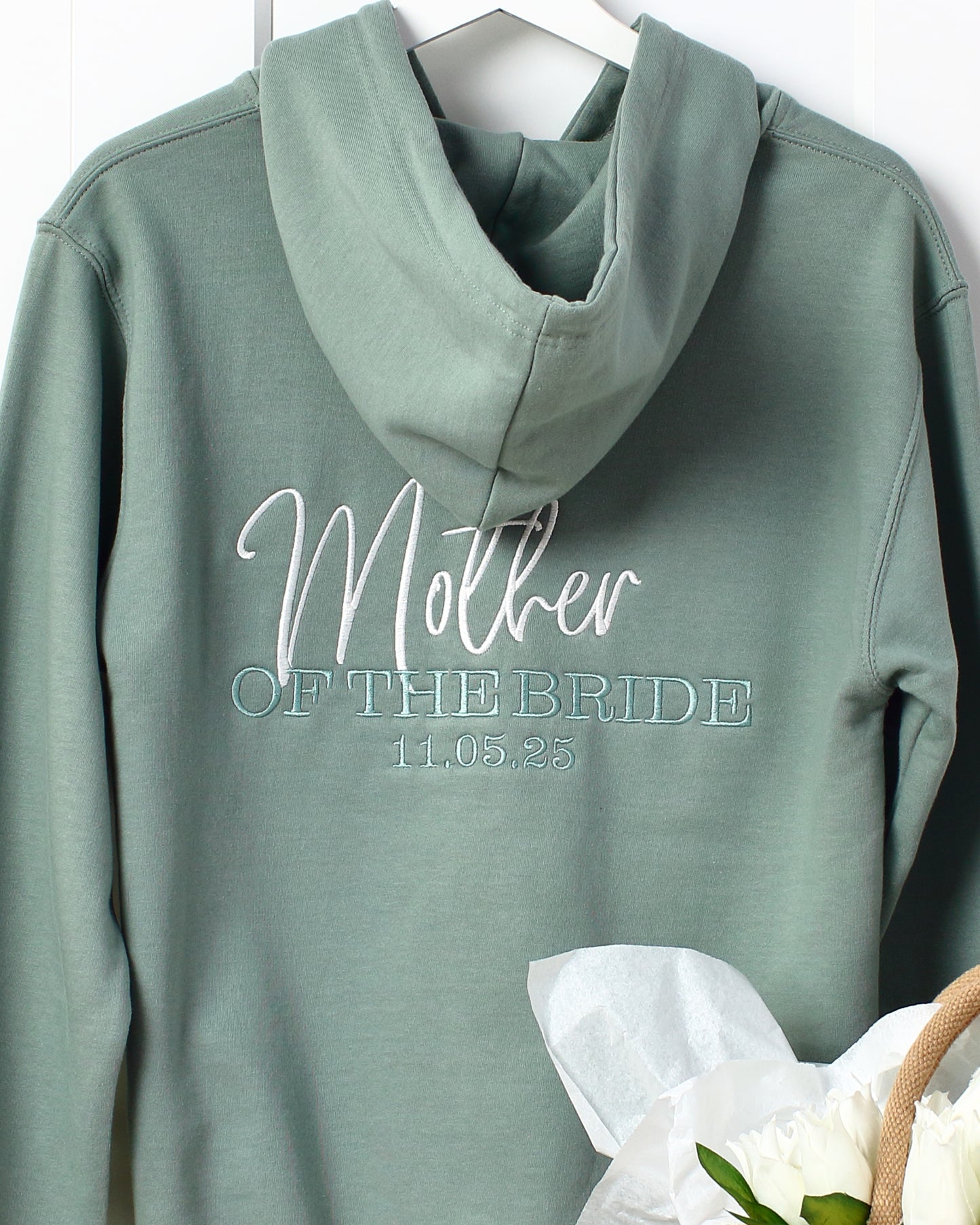 NEW - Mother of the Bride/Groom zipped hoodie
