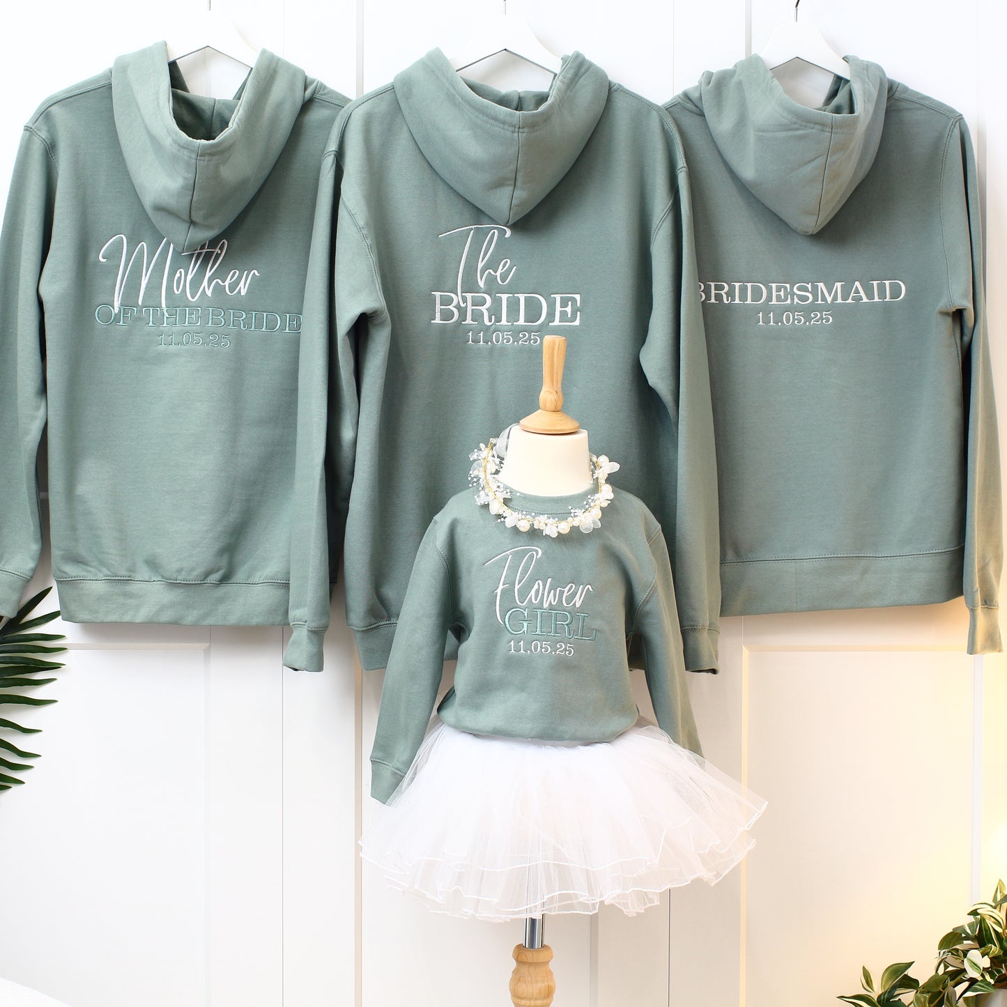 NEW - The Bride zipped hoodie