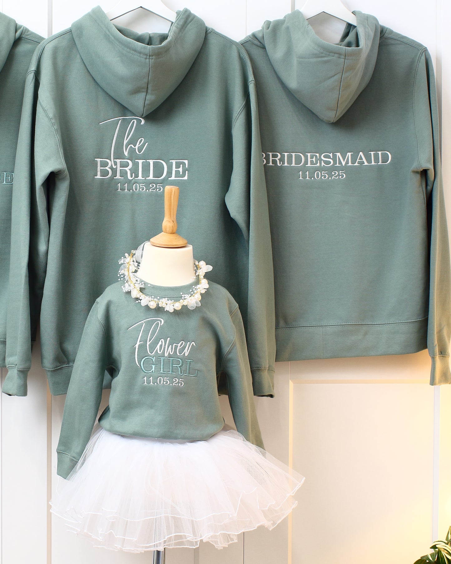 NEW - Wedding Role zipped hoodie
