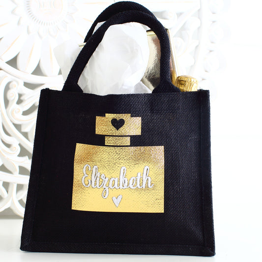 NEW - Embroidered 2D Printed Gold Perfume
