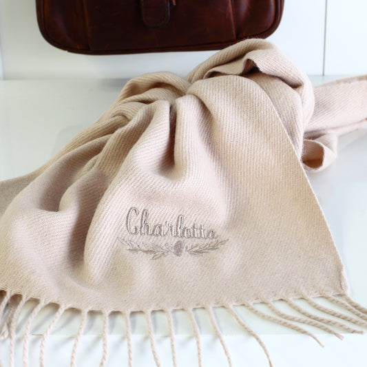 Scarf & Makeup Bag Gift Set - Name v2