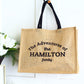 NEW - Embroidered Family Adventures Tote