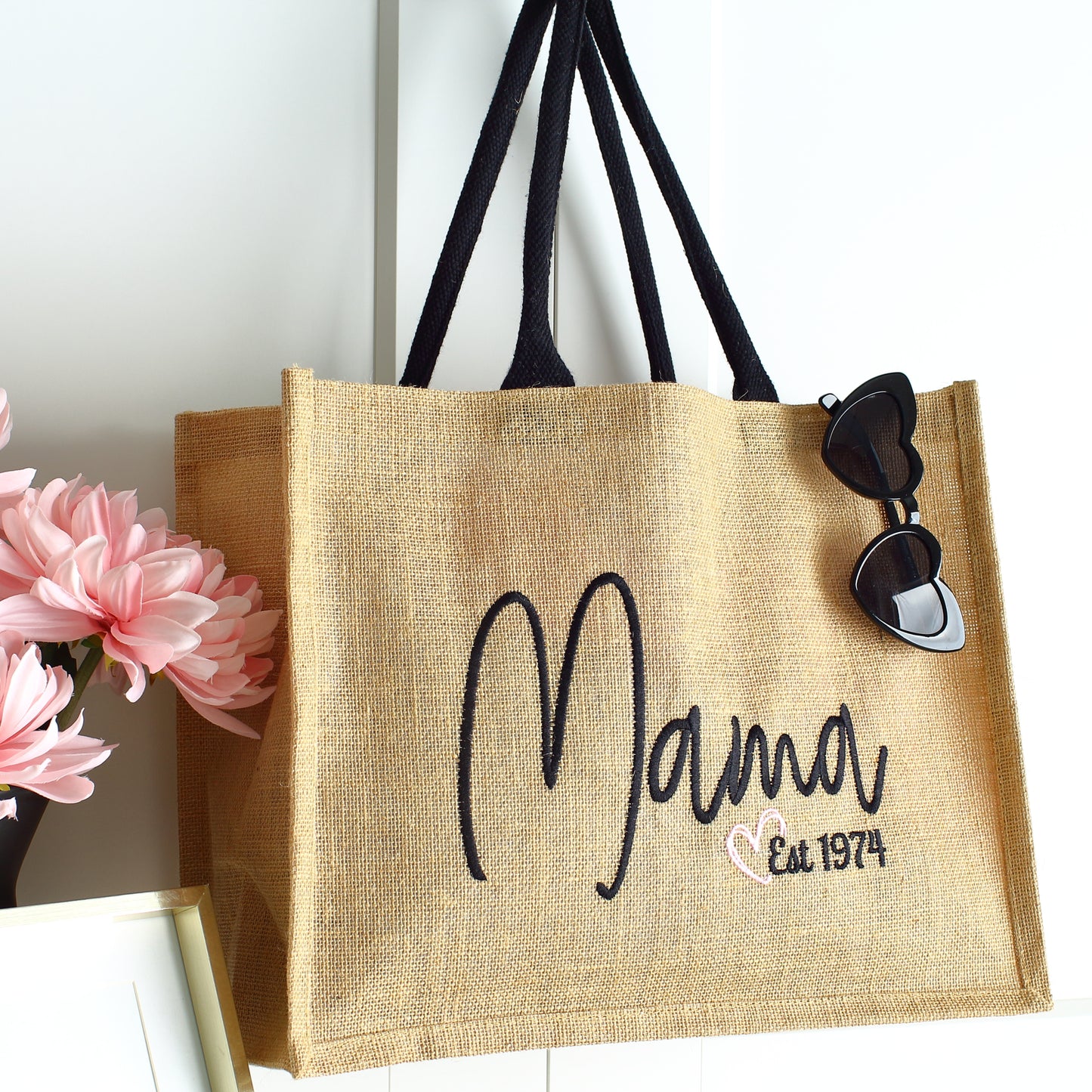 Luxury Embroidered Mama Tote