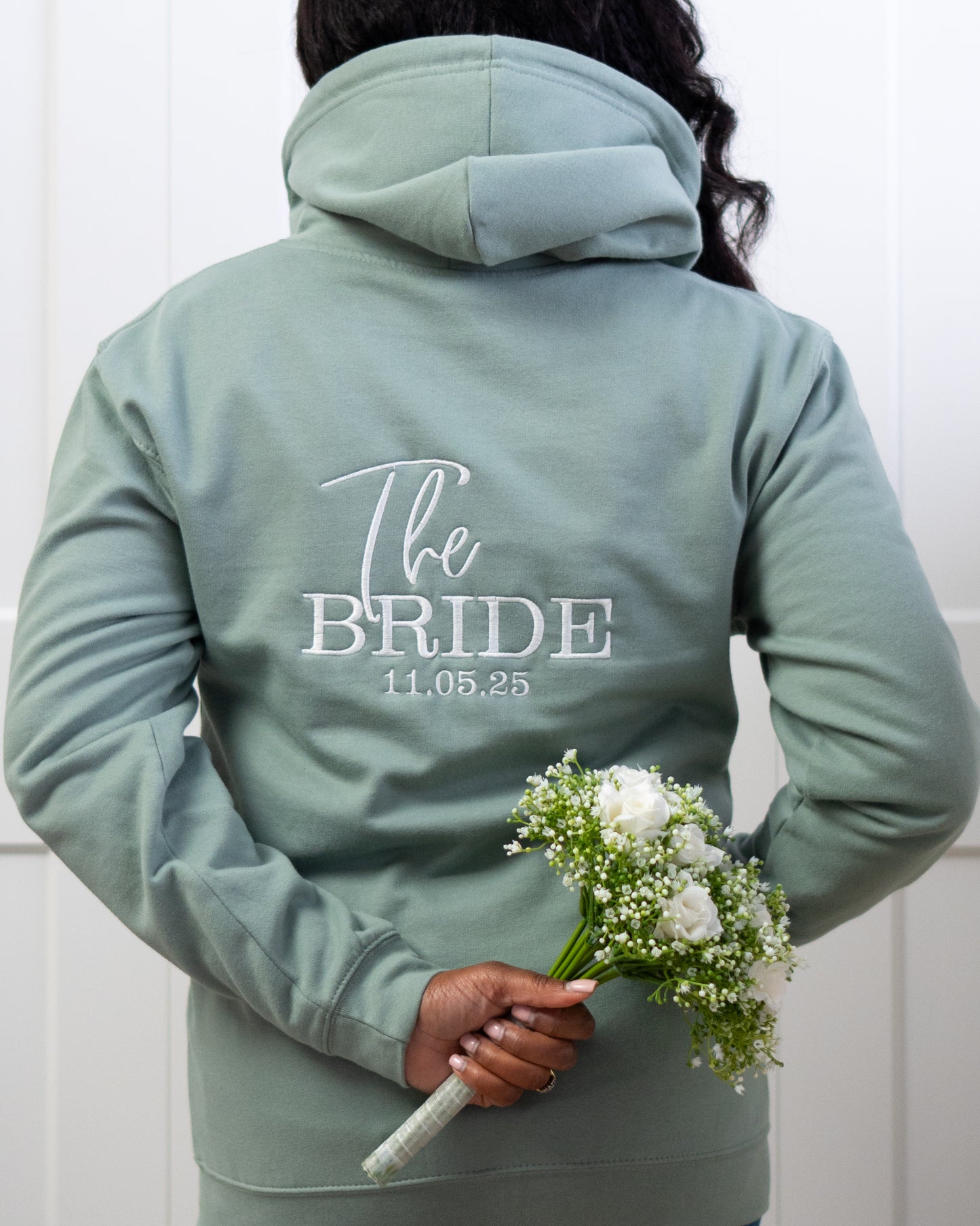 NEW - The Bride zipped hoodie