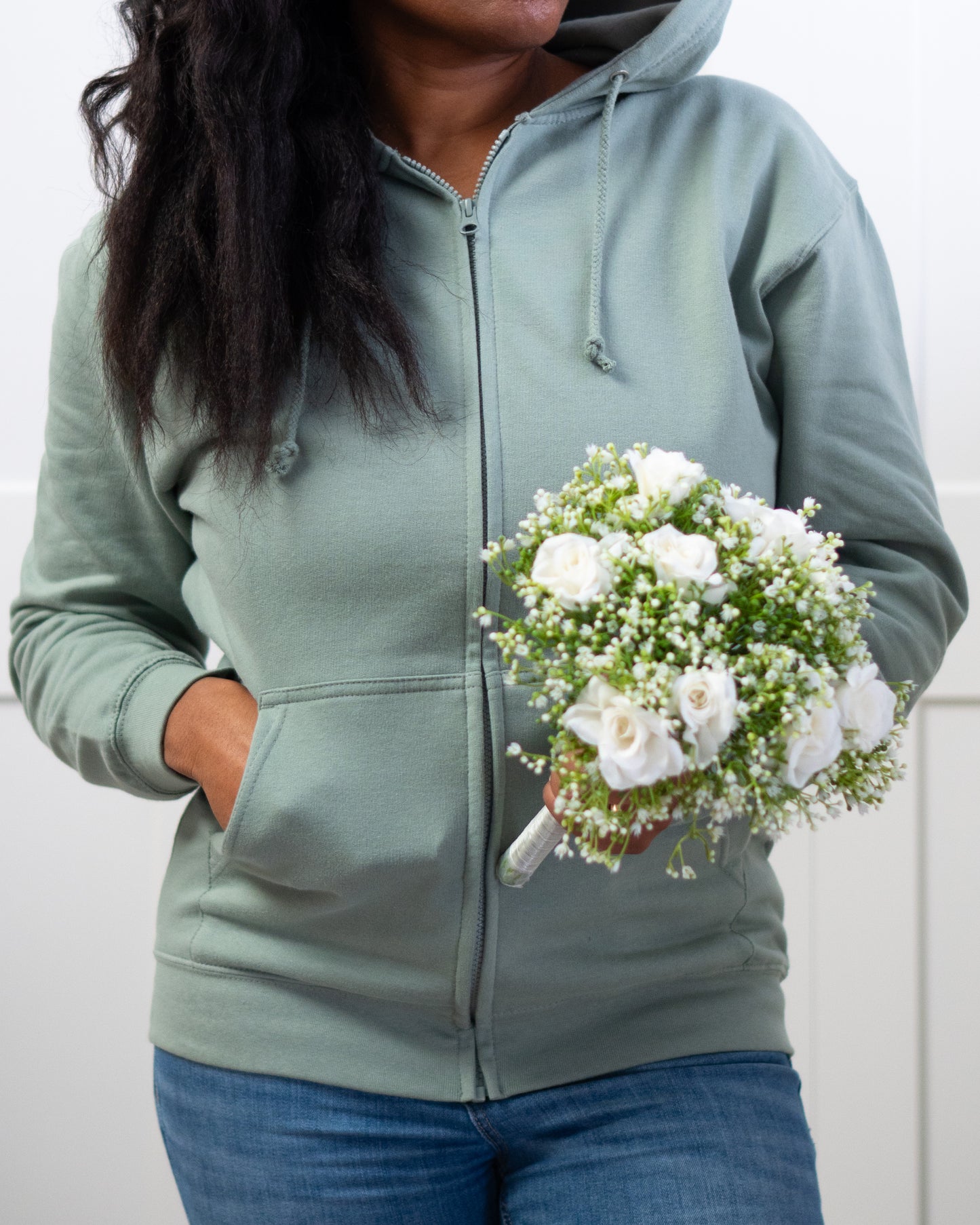 NEW - The Bride zipped hoodie