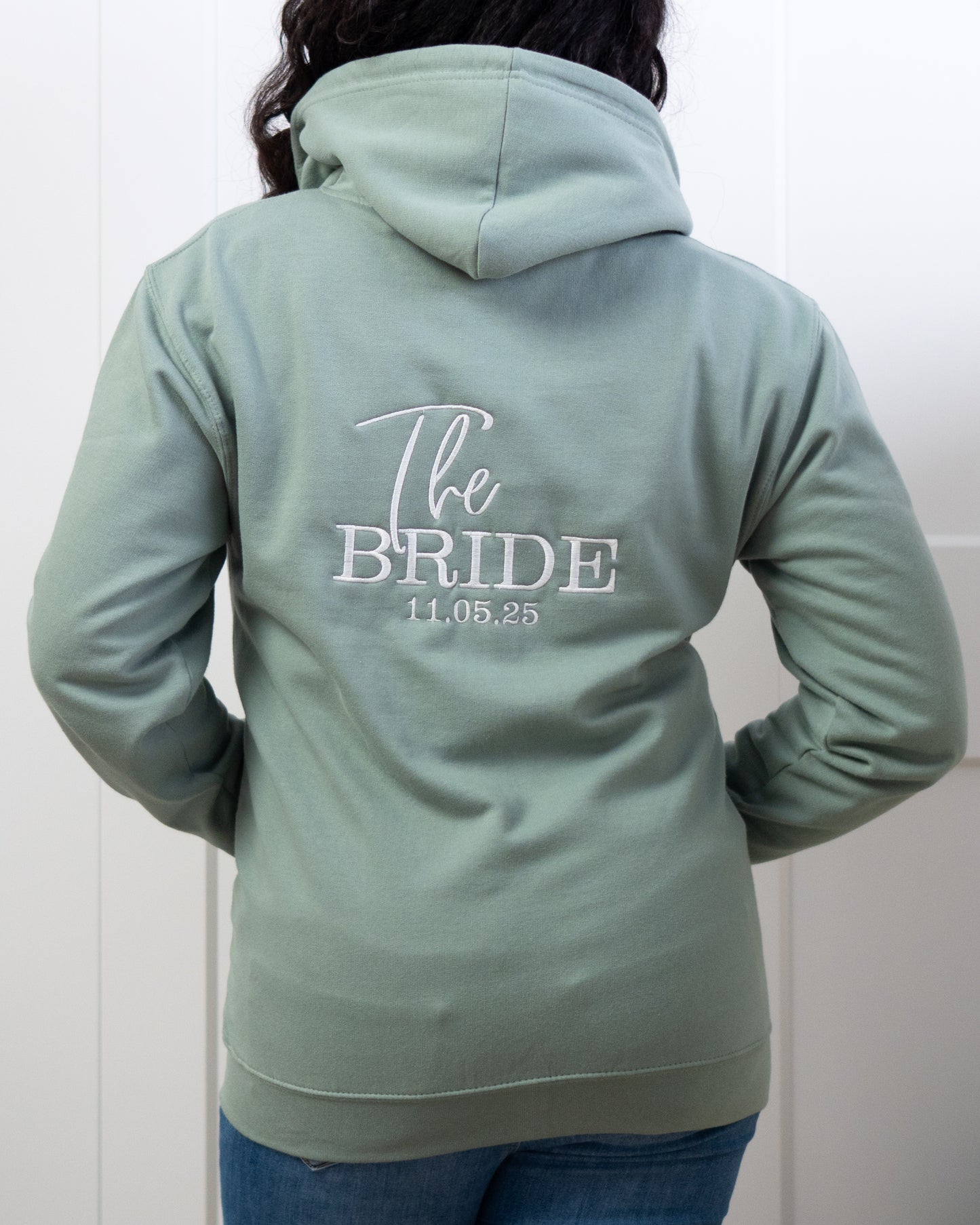 NEW - The Bride zipped hoodie