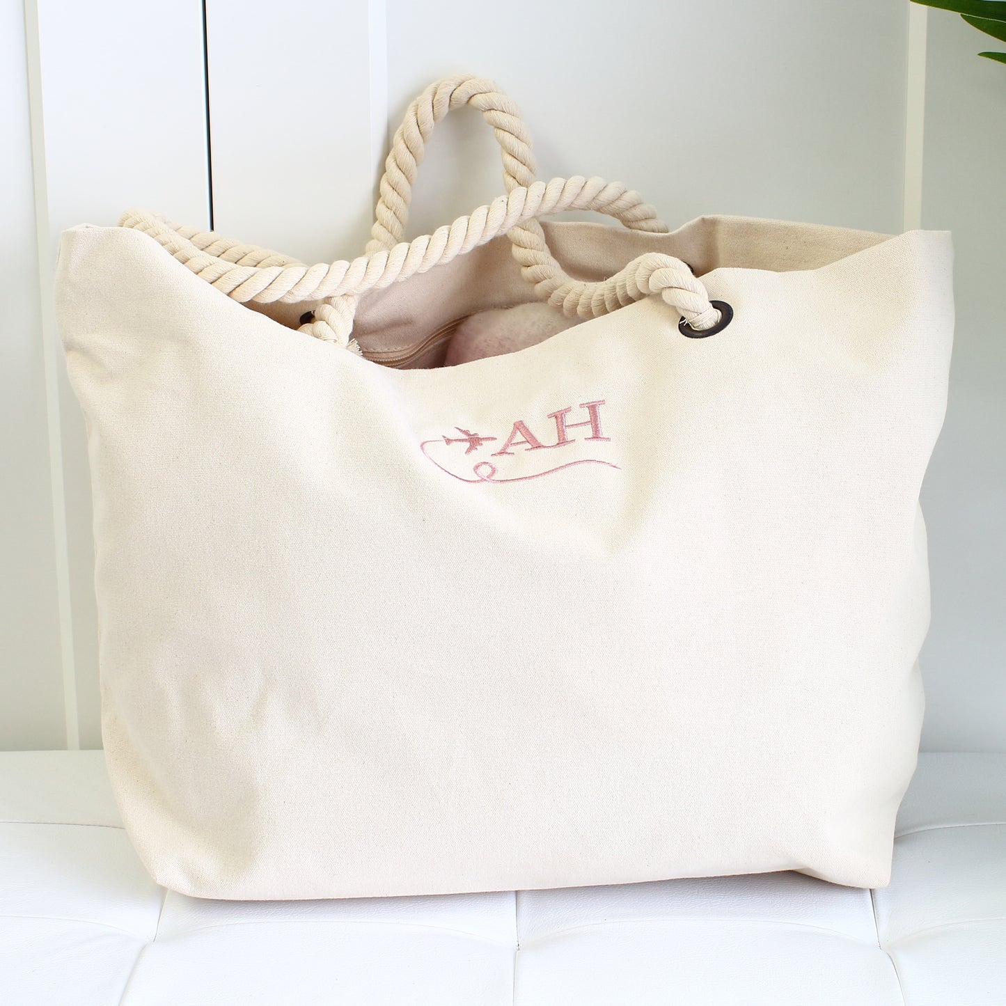 Heavyweight Beach Bag - Natural