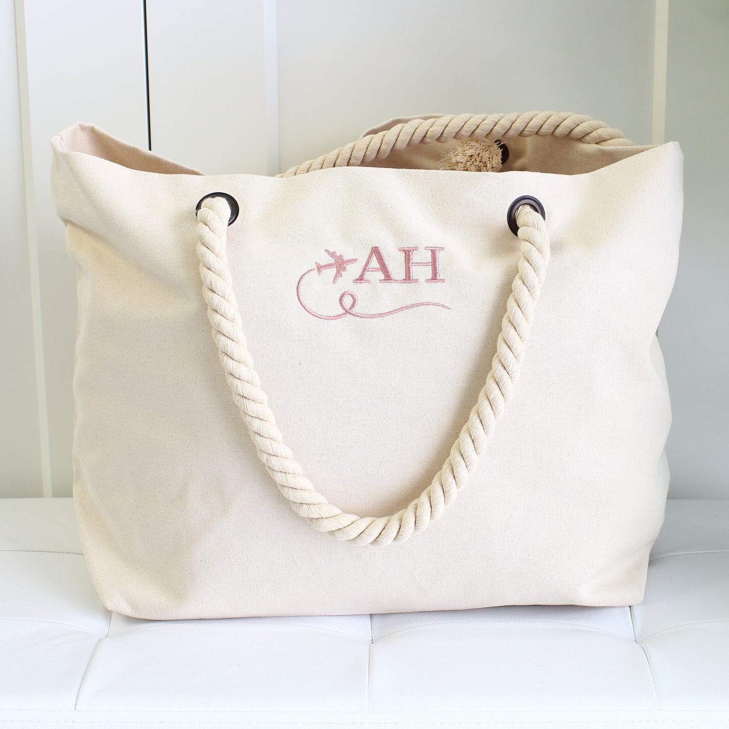 Heavyweight Beach Bag - Natural