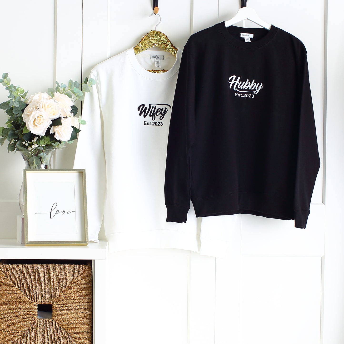 Wifey Hubby Sweatshirts