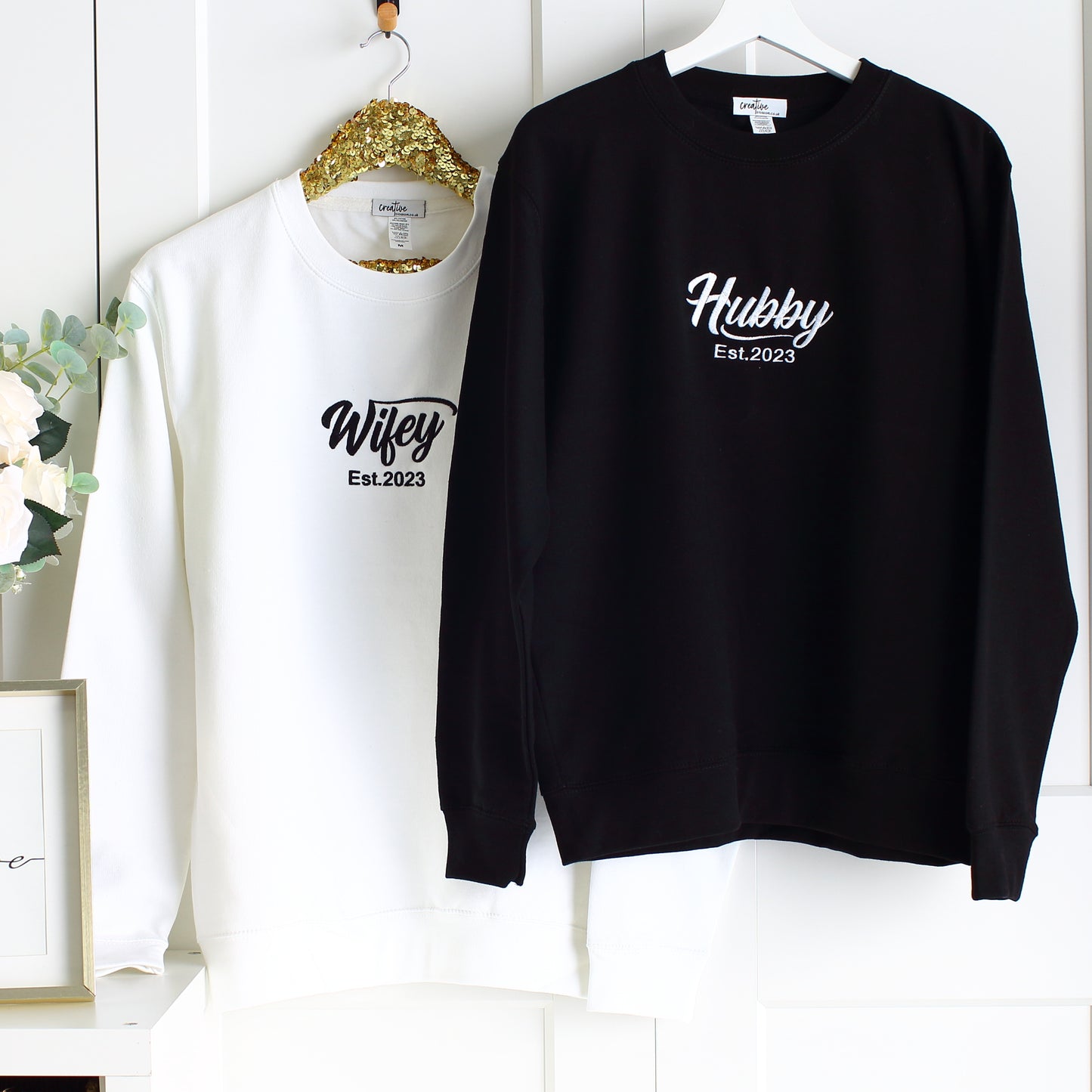 Wifey Hubby Sweatshirts