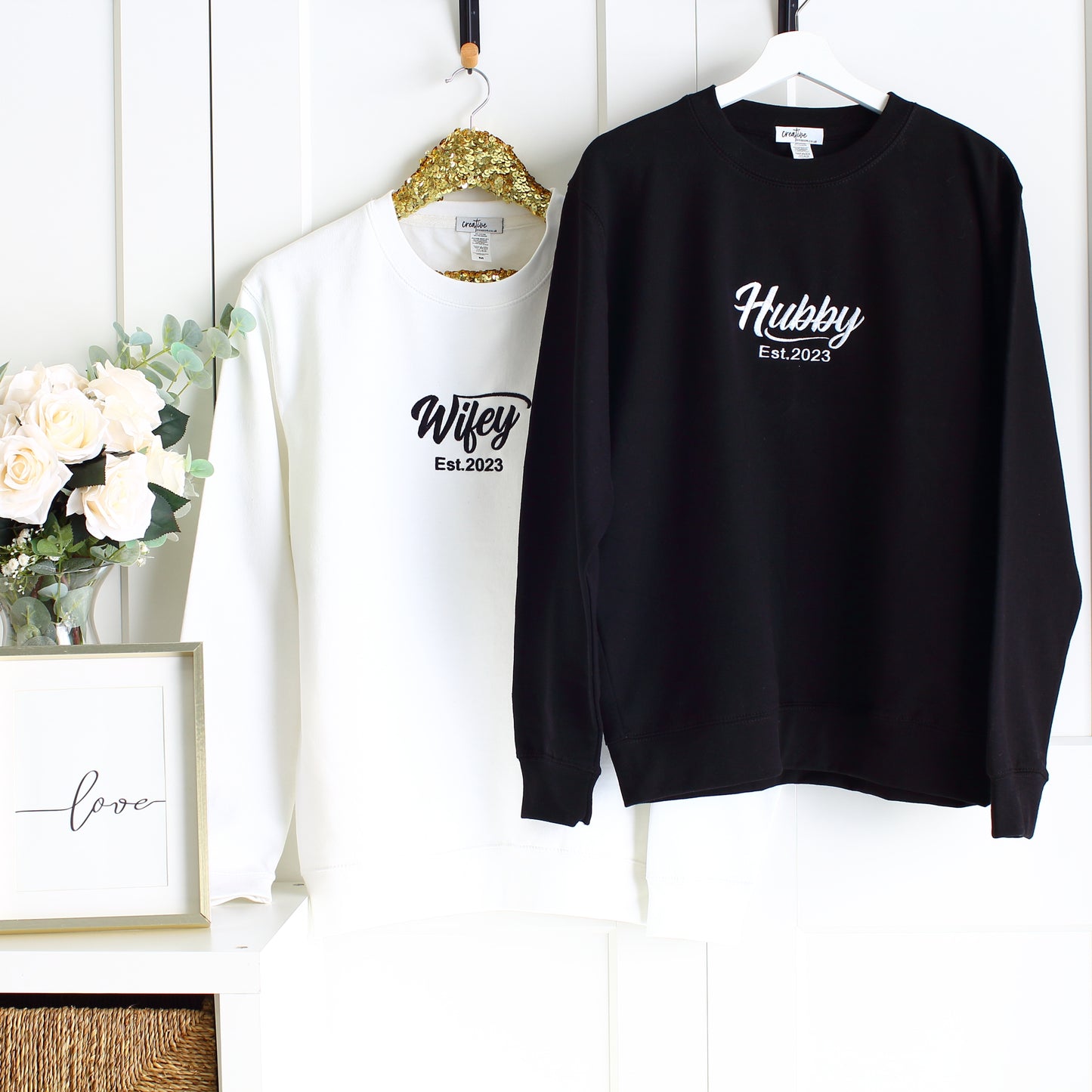 Wifey Hubby Sweatshirts