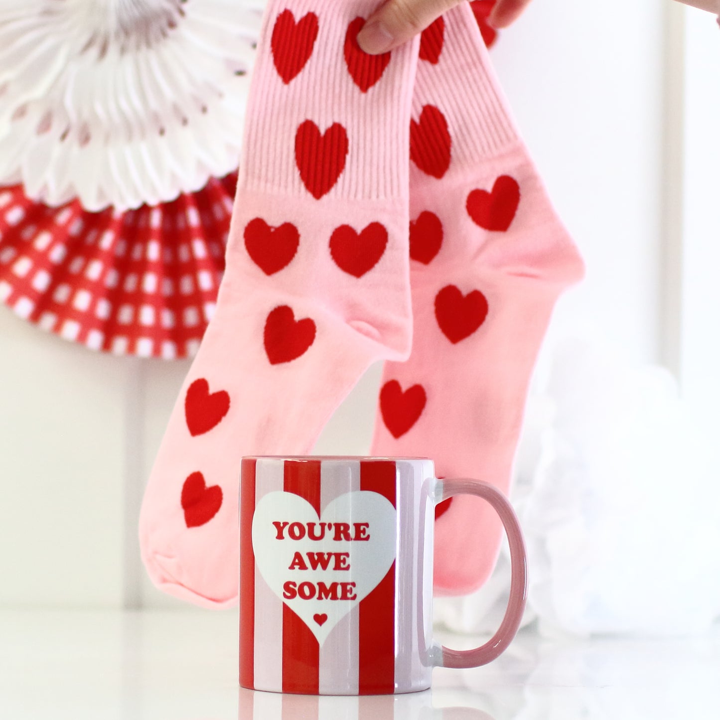 NEW - Awesome Socks & Mug Gift Set