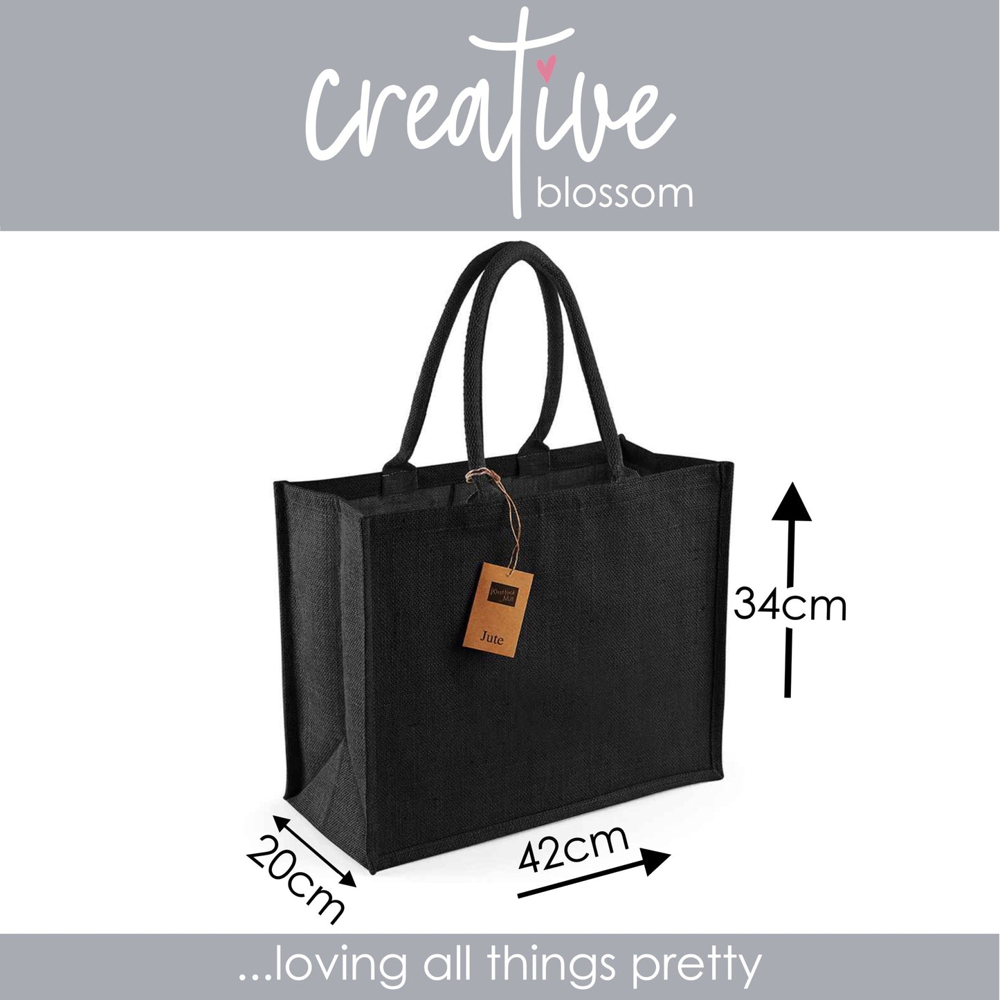 NEW - Embroidered Finest... Black tote Bag