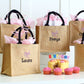 Embroidered Gift Bags - Pink Bow