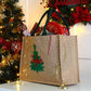 NEW - Embroidered 2D Christmas Tree Hamper Bag