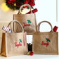 NEW - Embroidered Gift Bags - Holly & Ivy