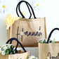 Embroidered Daisy Tote Bags - 3 sizes