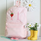 Strawberry Initial Backpack