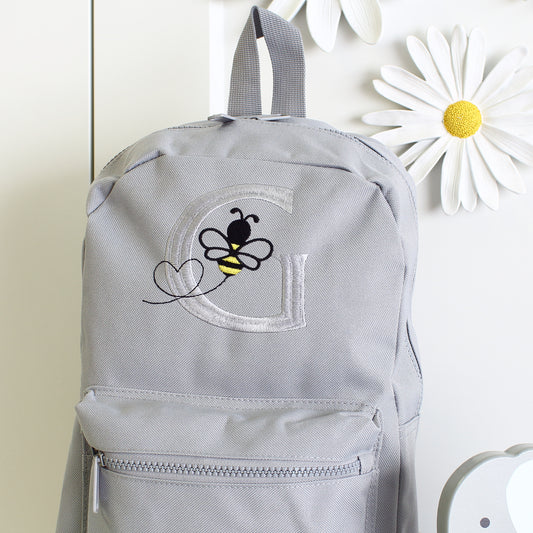 Honey Bee Initial Backpack