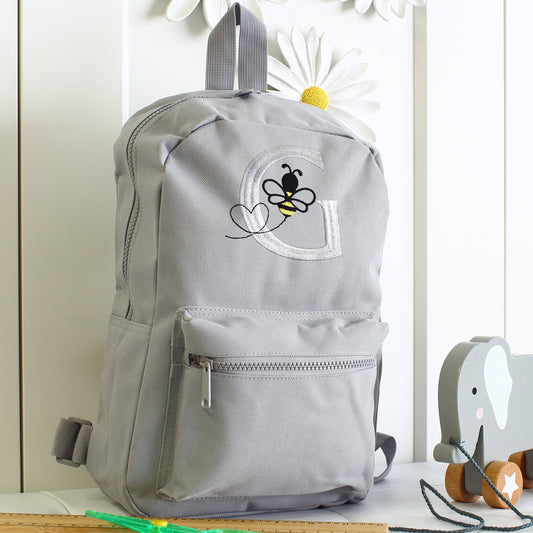 Honey Bee Initial Backpack