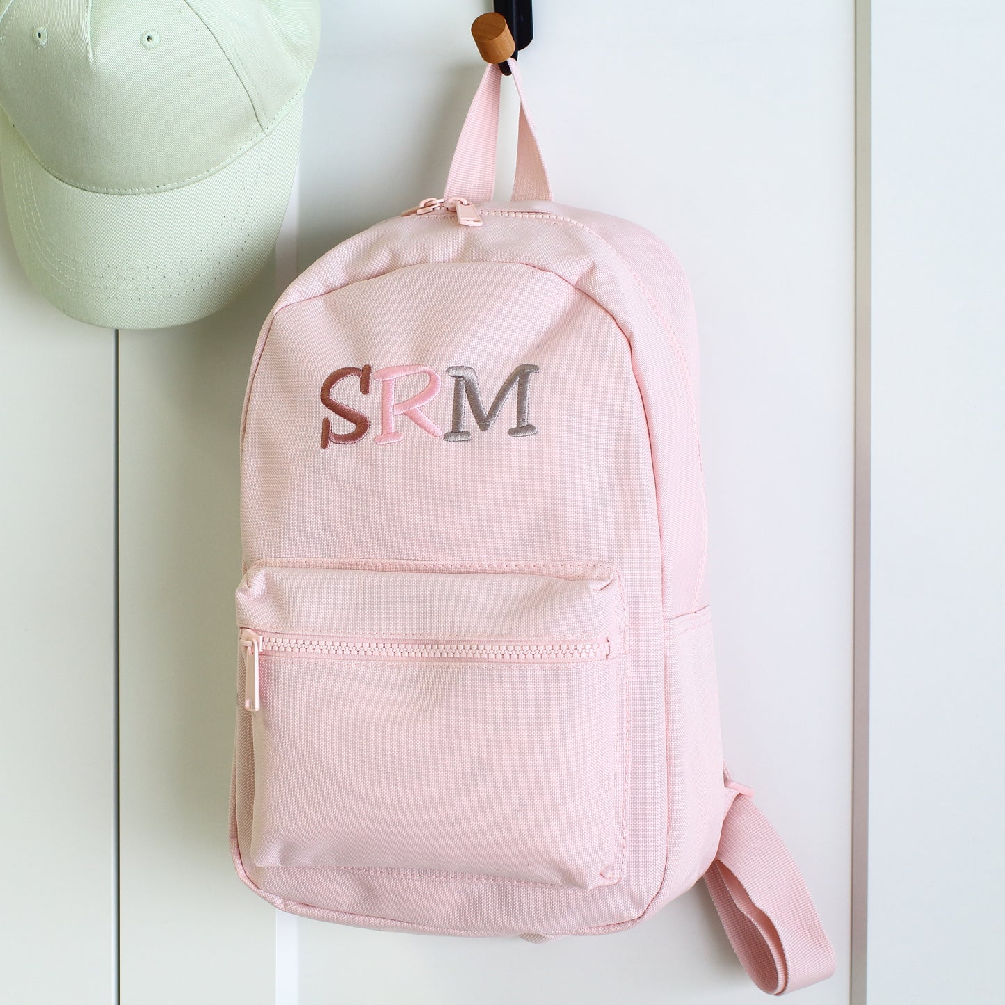 Tricolour Backpack - Pink