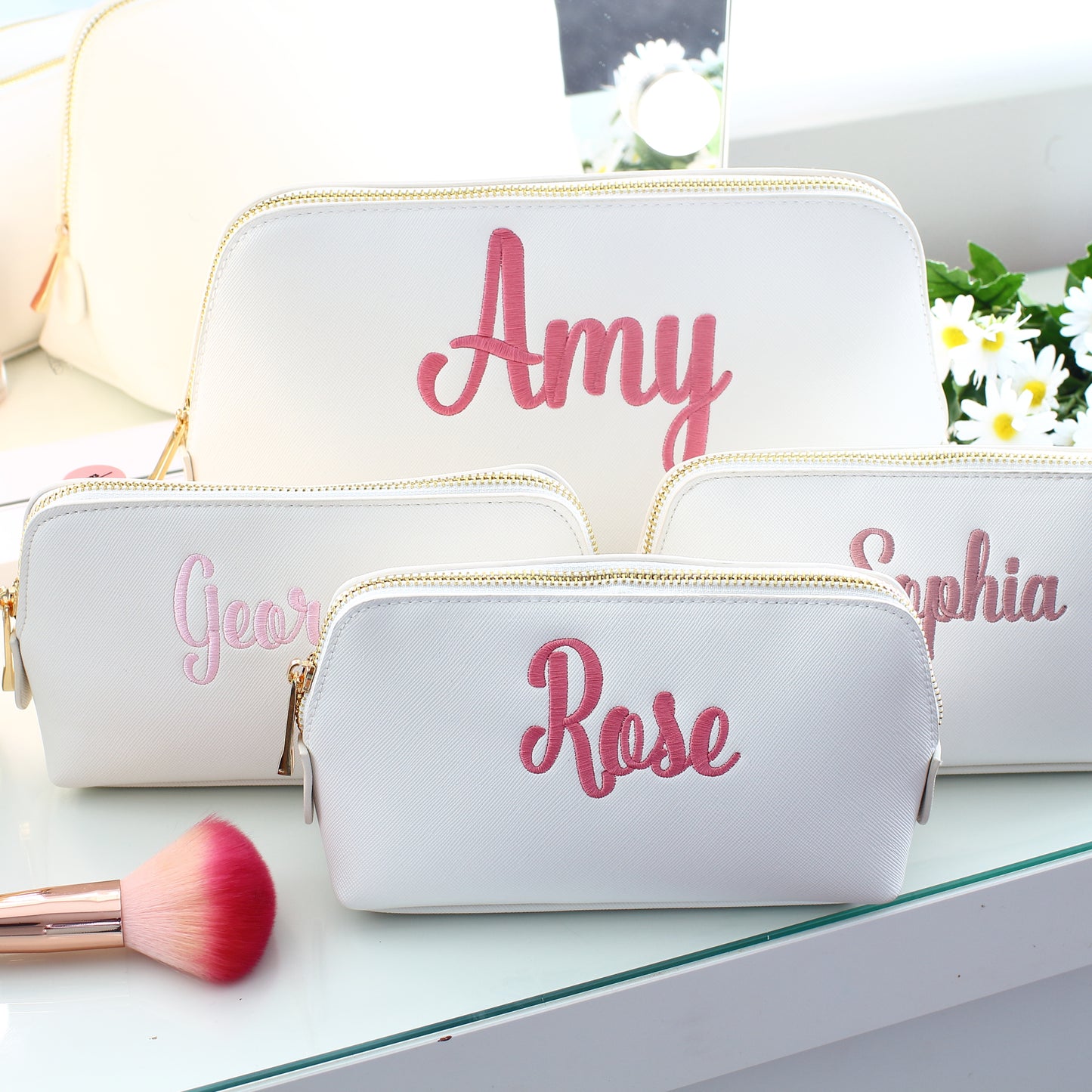 Luxury Cosmetic Bags - Name ***