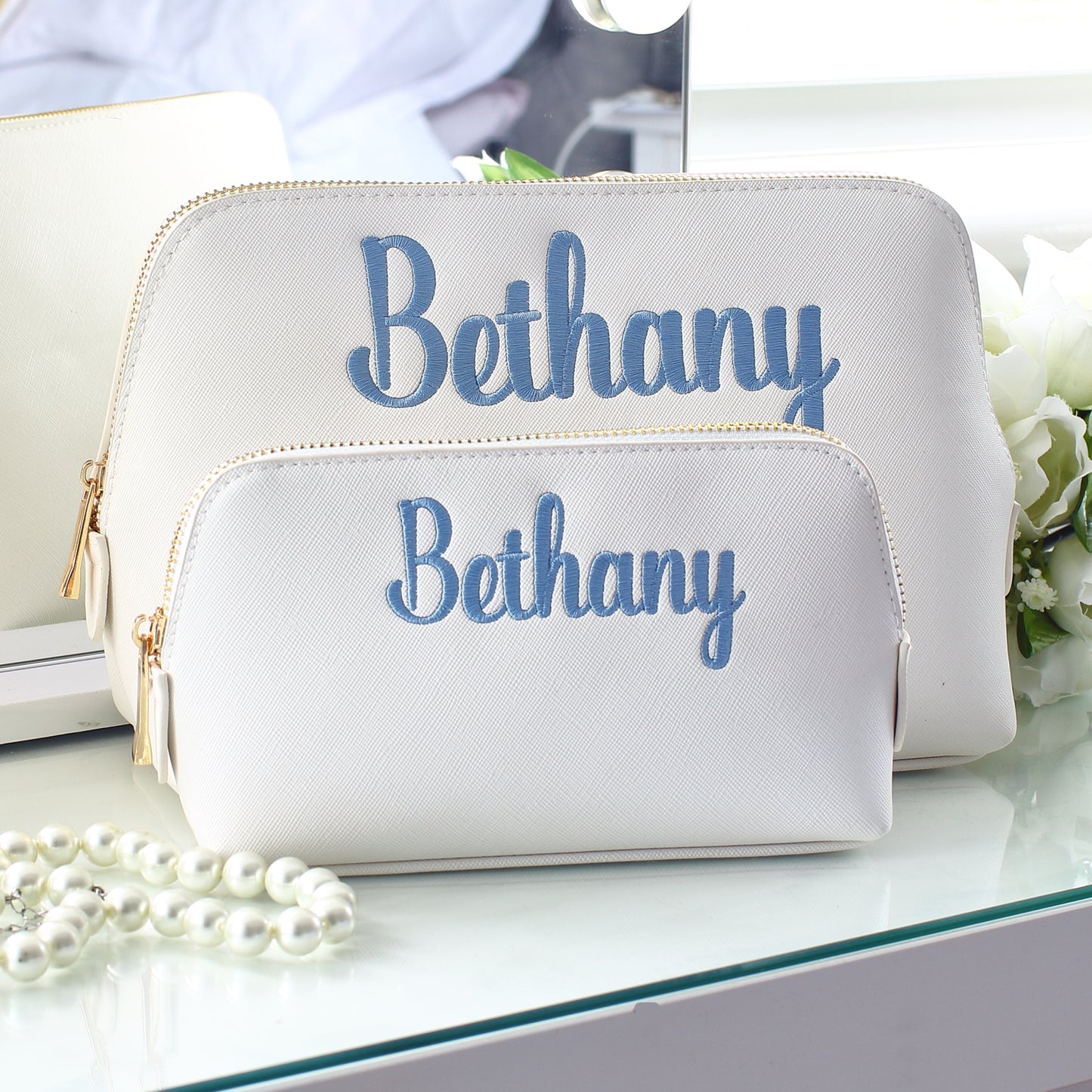 Luxury Cosmetic Bags - Name ***