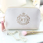 Luxury Cosmetic Bags - Ornate Initials