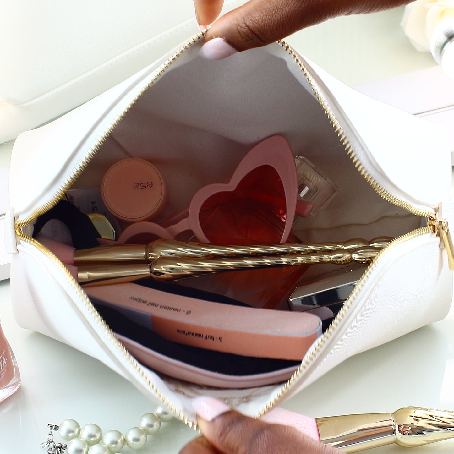 Luxury Cosmetic Bags - Name ***