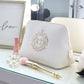 Luxury Cosmetic Bags - Ornate Initials