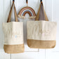 NEW - Embroidered Canvas Mama Bag