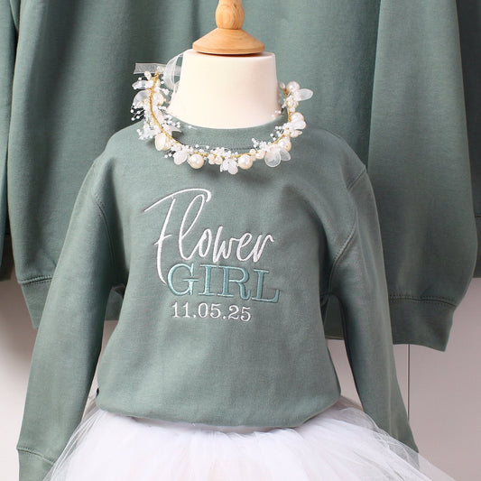 NEW - Flower Girl Sweatshirt