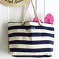 Heavyweight Beach Bag - Blue Stripe