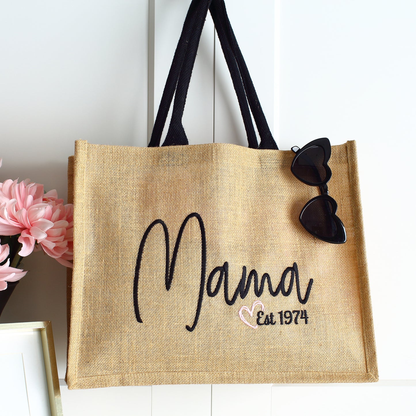 NEW - Luxury Embroidered Mama Tote