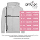 Flower Girl Zipped Hoodie - 4 colours