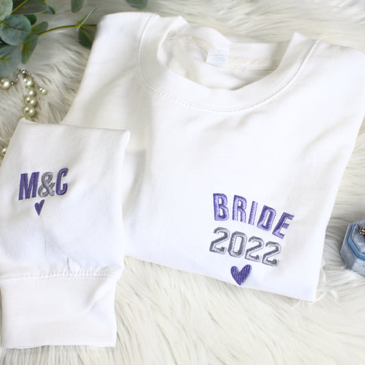 Bride (Year) Sweatshirt