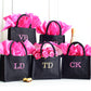 Embroidered Initials Gift Bags